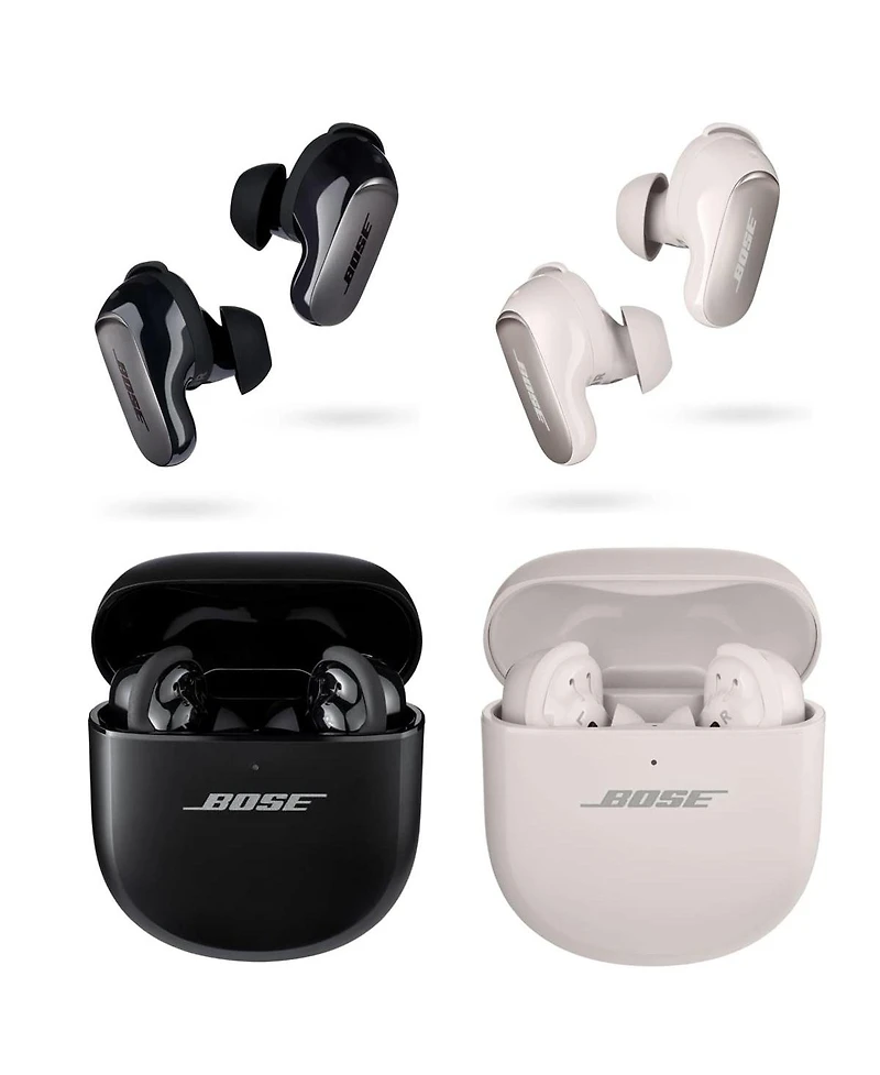 Bose QuietComfort Ultra Wireless Noise Cancelling Earbuds, Bluetooth with Spatial Audio and Noise Cancellation,