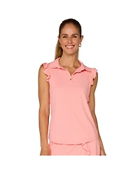 G Lifestyle Clothing Women's Ruffle Sleeve Top