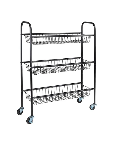 Household Essentials 3-Tier Slim Storage Cart