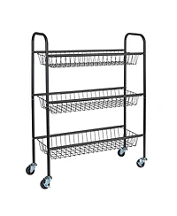 Household Essentials 3-Tier Slim Storage Cart
