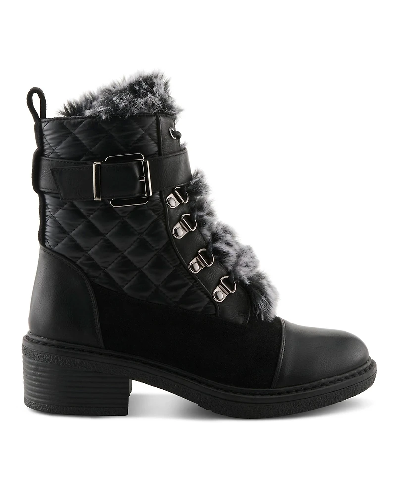 Patrizia Women's Shoes Hilvia-quilt Quilted Lined Winter Boots