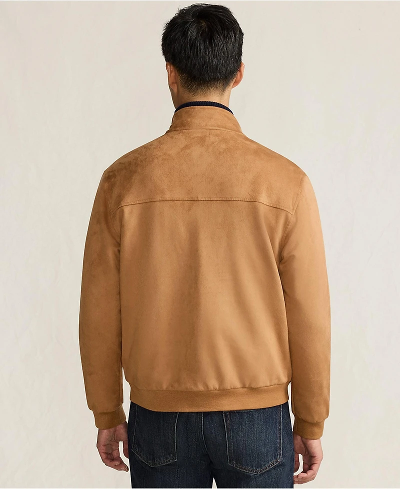 Lands' End Men's Faux Suede Jacket