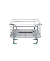 Household Essentials Glidez 14.5" W Chrome-Plated Steel Pull-Out Storage Organizer.