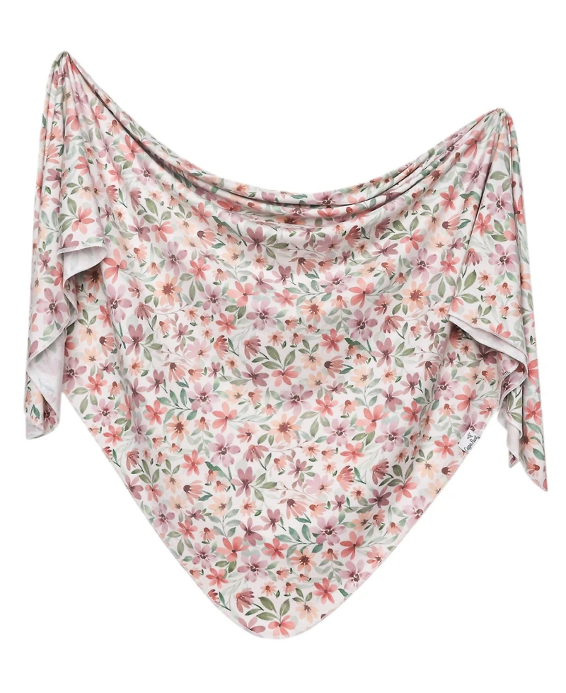 Copper Pearl Baby Girls Natalie Knit Blanket