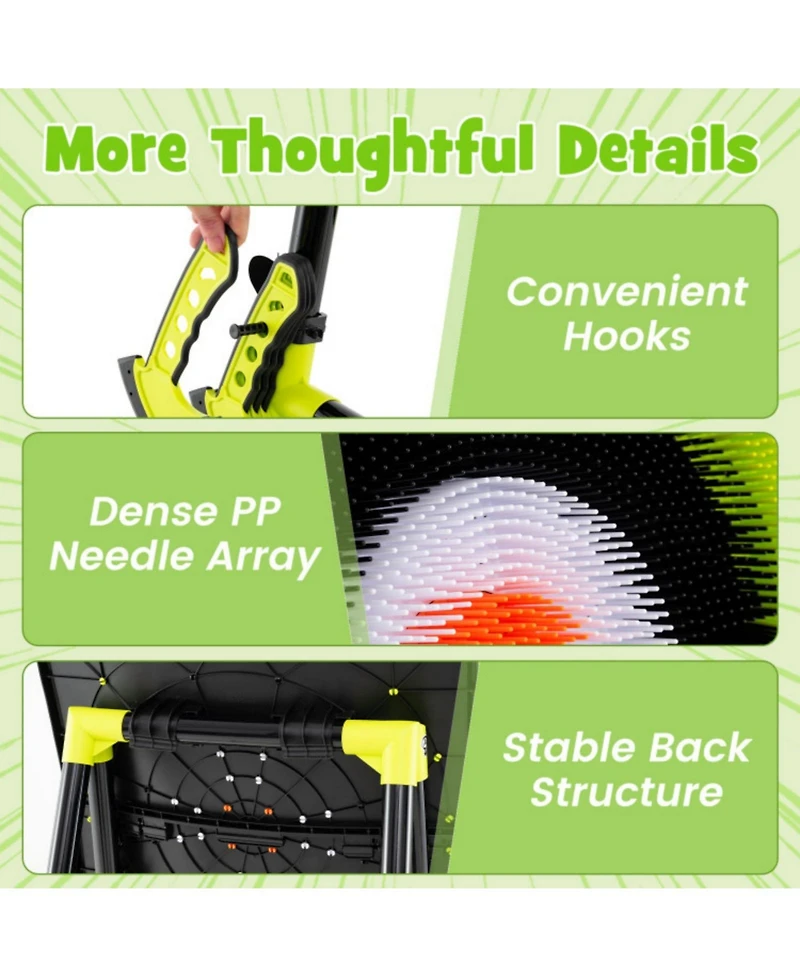 4-in-1 Throwing Target Game Set with Axes, Darts, Bow & Arrows for Kids and Adults