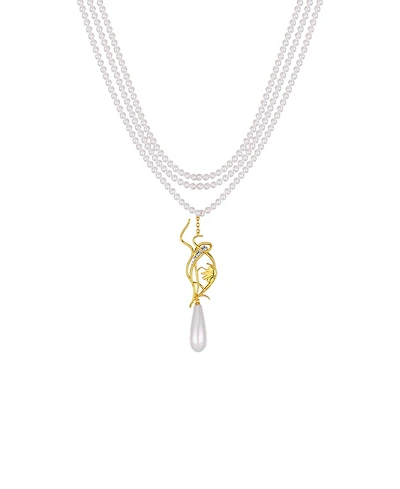 Retro Chic Lily of the Valley Necklace