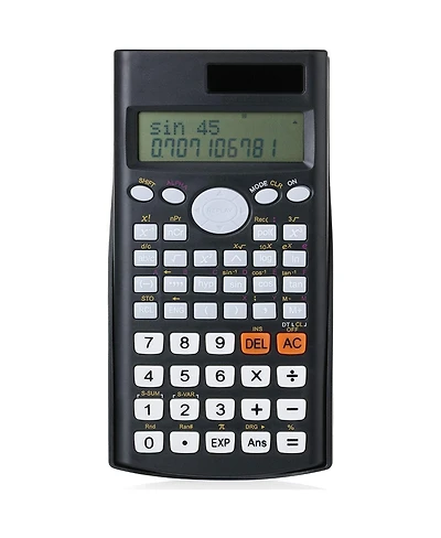 Mr. Pen Scientific Calculator, Solar Power, 2 Line Calculator,