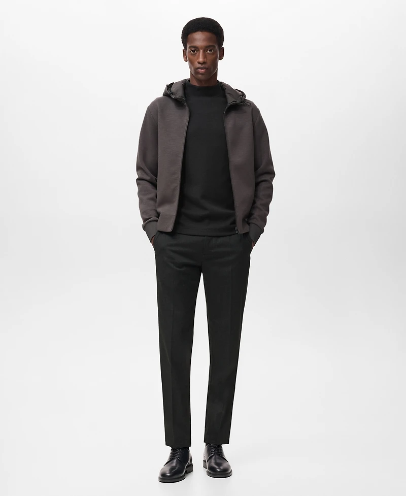 Mango Men's Slim-Fit Thermolite Pants