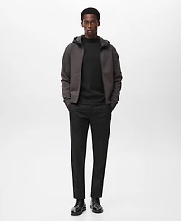 Mango Men's Slim-Fit Thermolite Pants