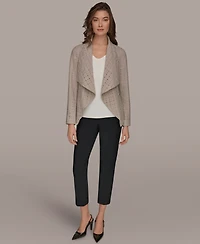 Donna Karan New York Women's Wrap Jacket with Belt