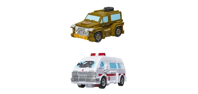 Transformers 86-27 Brawn and 86-28 Autobot Ratchet 2-Pack Deluxe Class Studio Series | Transformers: The Movie 86