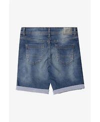 Cultura Big Boys Roll-Up Denim Shorts 2-Pack