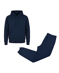 Galaxy By Harvic Men's Pull-On Hoodie and Jogger Pants, 2-Piece Set