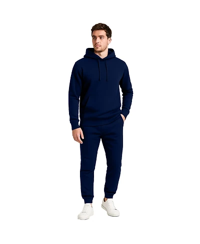 Galaxy By Harvic Men's Pull-On Hoodie and Jogger Pants, 2-Piece Set
