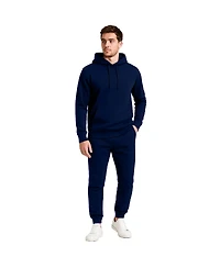 Galaxy By Harvic Men's Pull-On Hoodie and Jogger Pants, 2-Piece Set