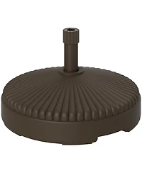 Slickblue Round Patio Umbrella Base Holder for Outdoor Umbrellas