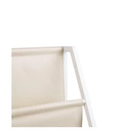 Slickblue Kids Toy Storage Organizer with 7 Cubbies and Fabric Bags