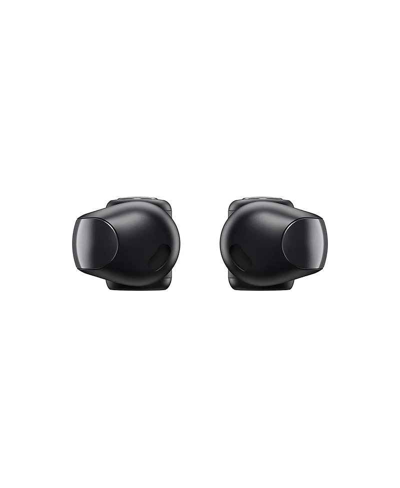Bose Ultra Open Wireless Earbuds, Black, Bundle with White Smoke Silicone Case Cover