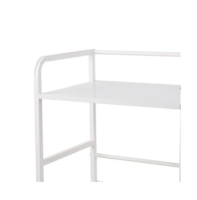 Slickblue 2-Tier Kids Bookshelf with 4 Cubbies for Toy Storage