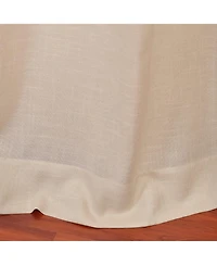 Half Price Drapes Grommet Faux Linen Curtain