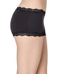 Maidenform Women's Everyday Pretty Lace Mid Rise Boyshort Panty