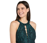 R & M Richards Women's Short Fit and Flare Dress