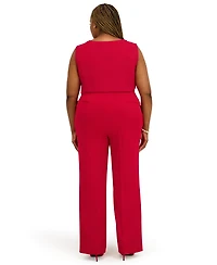 Kasper Women's Crewneck Sleeveless Top, Regular and Plus