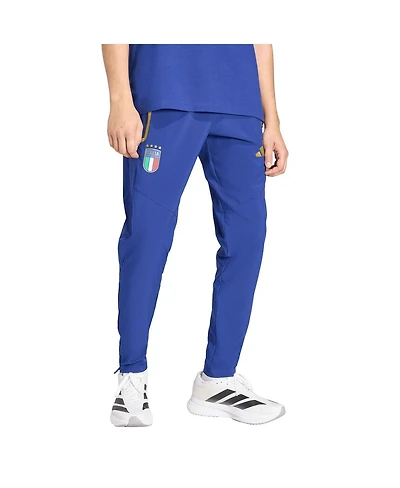 Adidas Men's Blue Italy National Team Fifa x World Cup 2026 Tiro Travel Pants