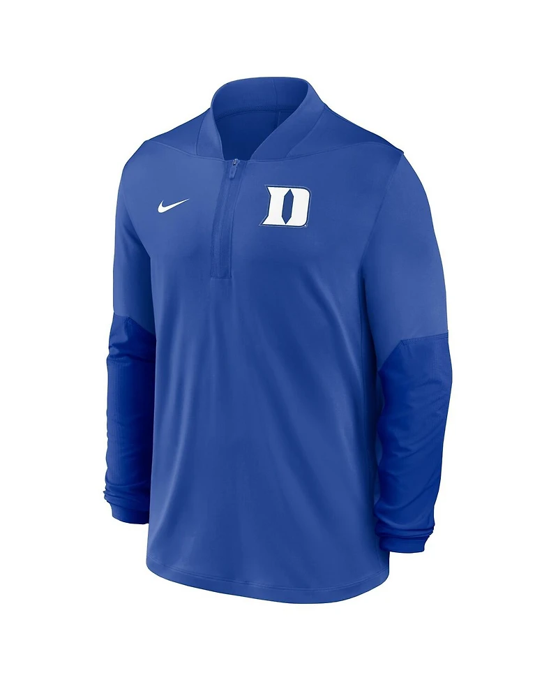 Nike Men's Royal Duke Blue Devils One Goal Performance Half-Zip Pullover Sweatshirt