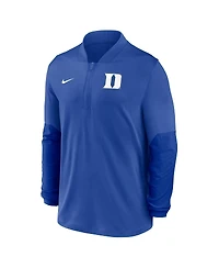 Nike Men's Royal Duke Blue Devils One Goal Performance Half-Zip Pullover Sweatshirt
