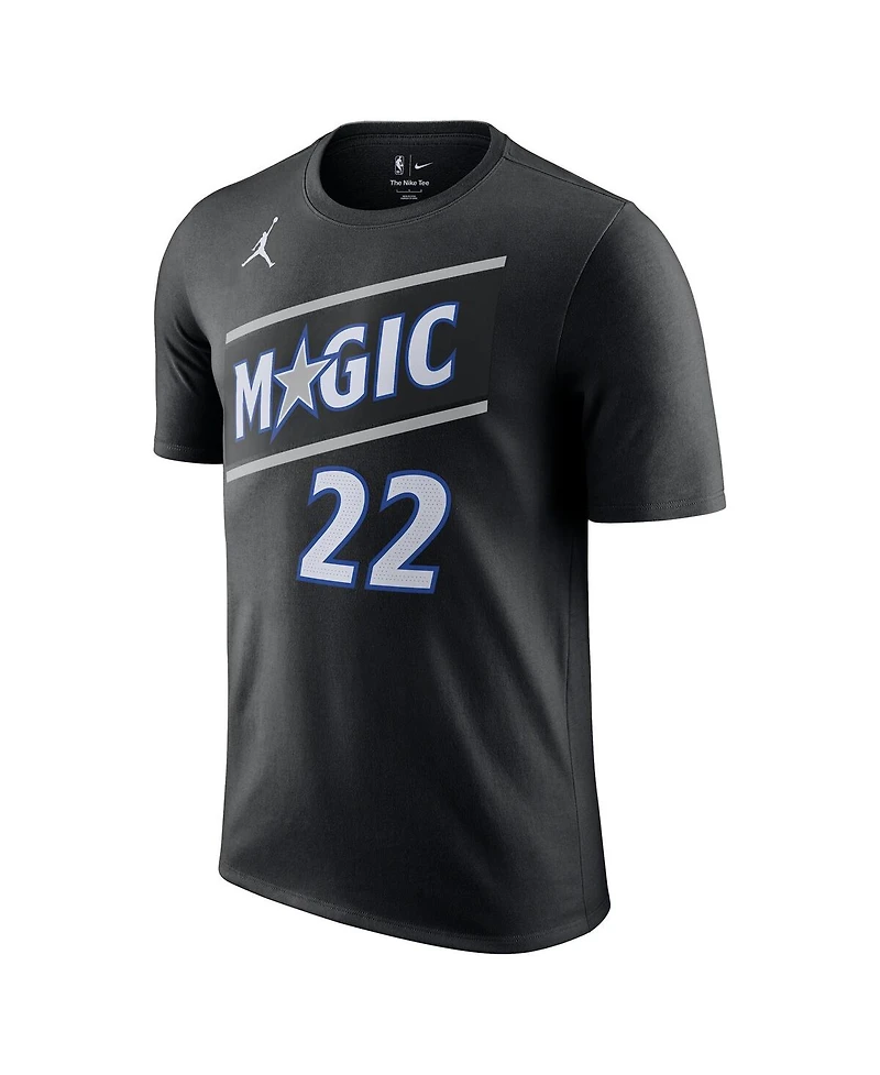 Jordan Men's and Women's Franz Wagner Black Orlando Magic Name Number T-Shirt - Statement Edition