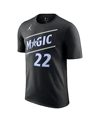 Jordan Men's and Women's Franz Wagner Black Orlando Magic Name Number T-Shirt - Statement Edition