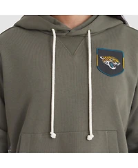 Nike Women's Olive Jacksonville Jaguars 2025 Salute to Service Sideline Standard Issue Dri-fit Hoodie