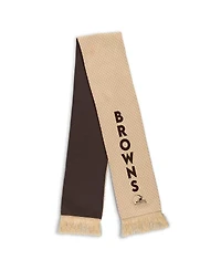 Wear by Erin Andrews Women's Cleveland Browns Tonal Microcheck Scarf Glove Set