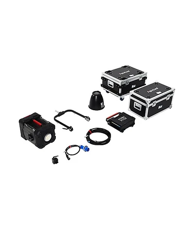 Aputure Storm XT52 5200W Point Source Blair Led Light with Dual Flight Case Kit, Bare Leads