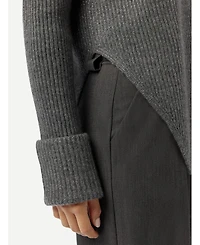 Gobi Cashmere Women's Cashmere Sweater with Detachable Collar