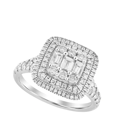 Macy's White Baguette Diamond Ring (1 ct. t.w.) in 10k White Gold