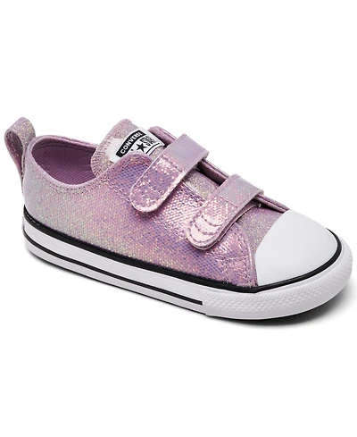Converse Toddler Girls Chuck Taylor All Star Glitter Casual Sneakers from Finish Line