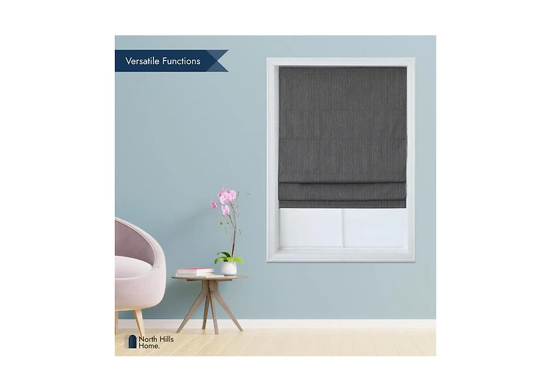 Shadisfy Polyester Pueblo 100% blackout Roman Blind