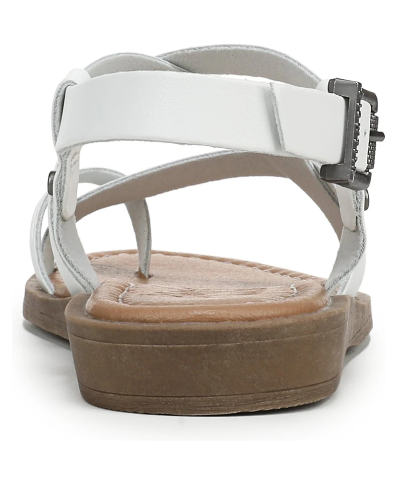 Blowfish Malibu Women's Devon 3 Toe Loop Strappy Flat Sandals