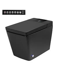 Casainc Smart One-Piece Bathroom Fixture With Heated Seat, Auto Flush, Wash, Dryer And Digital Display