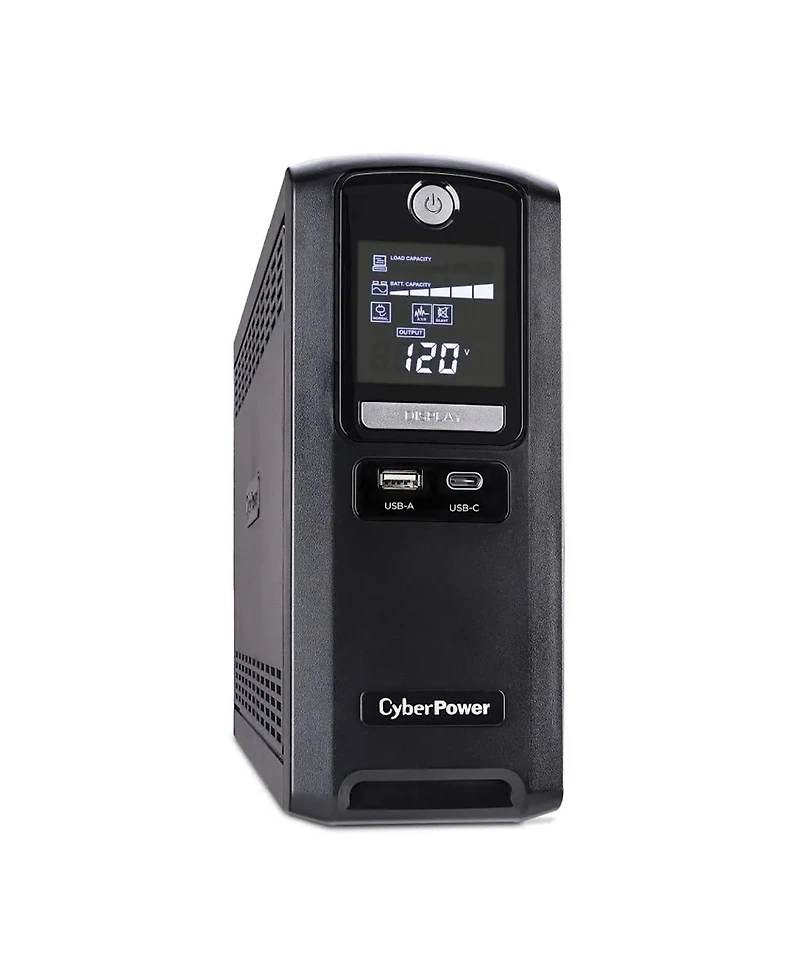 CyberPower CST135UC 1350VA/810W Simulated Sinewave Lcd Battery Backup Ups System, Black