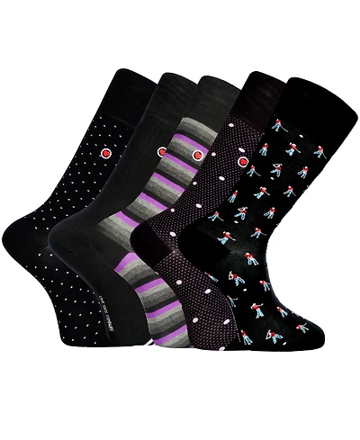 Love Sock Company Men's Scottsdale Bundle Socks, 5-Pack