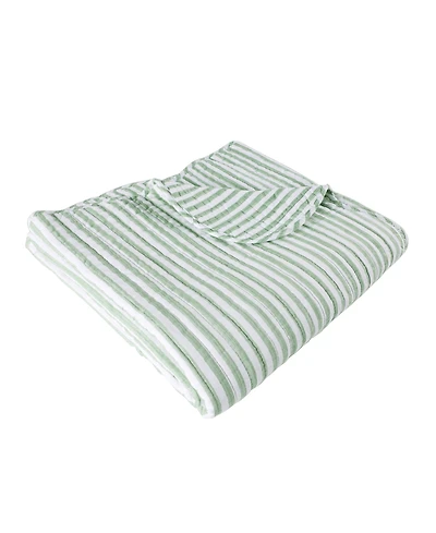 Levtex Martha Stripe Reversible Quilted Throw, 50" x 60"
