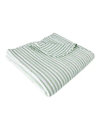 Levtex Martha Stripe Reversible Quilted Throw, 50" x 60"