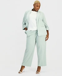 Anne Klein Essentials Plus Notched Collar Blazer
