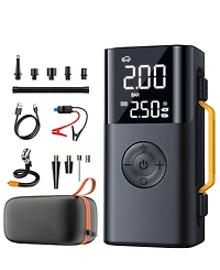 Sugift 5-in-1 Portable Jump Starter with Air Compressor, 10000mAh Car Battery Booster