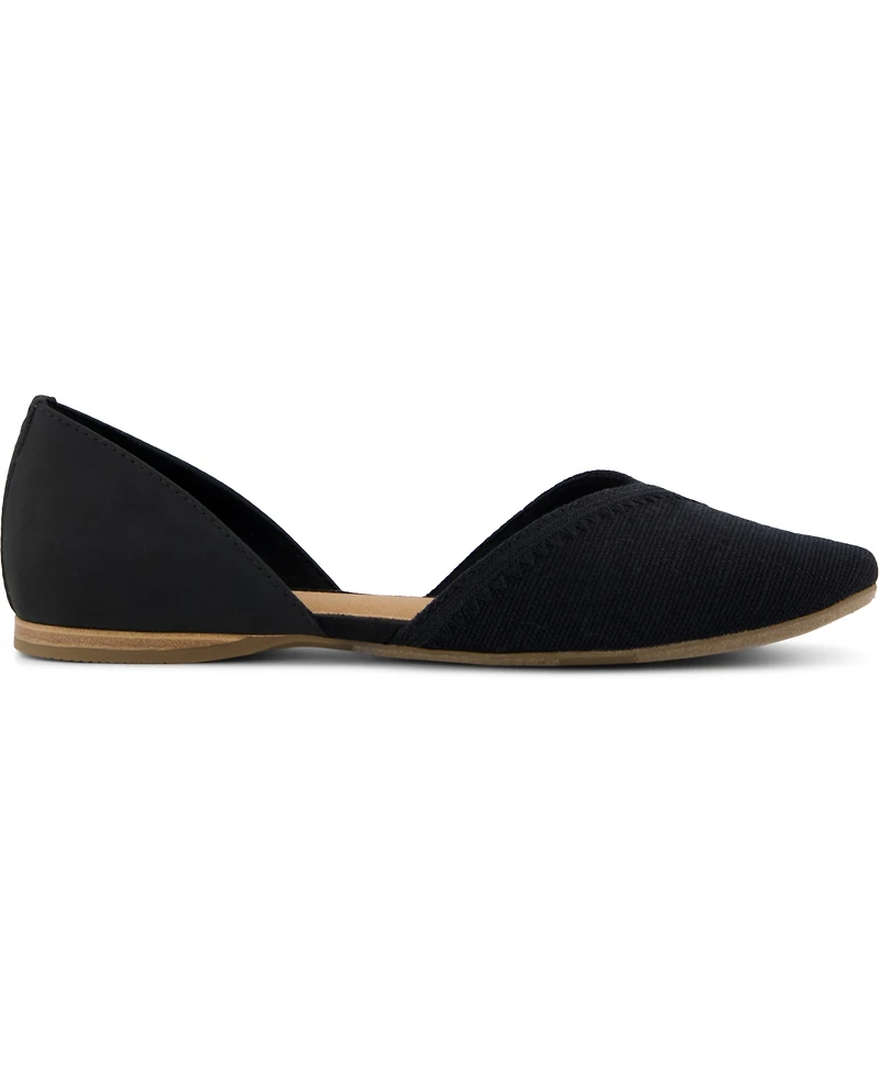 Toms Women's Gemma D'Orsay Slip-On Flats