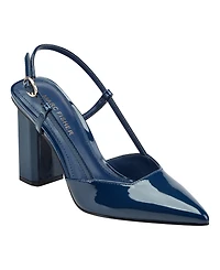 Marc Fisher Women's Dian High Block Heel Slingback Pumps