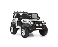 Sugift 12V Kids Electric Ride On Truck with Remote Control and Operation Lever